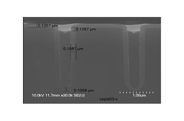 Результаты технологических процессов. Подтравливание поликремния (etch back)